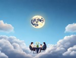 中秋节手抄报简单好画及图片大全，还有中秋团圆夜的美好景象