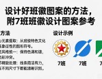 设计好班徽图案的方法，附7班班徽设计图案大全参考