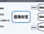 圆角标签排版技巧：轻松调整边角弧度