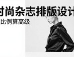 时尚杂志排版设计：用比例算高级，告别直觉不稳定