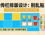 宣传栏排版设计：别乱贴！东莞校园展板内容编排排期表