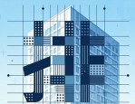 楼体大字排版设计赏析：网格与点线面关系
