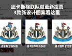 纽卡斯尔联队徽更新投票 3款新设计图案大全看这里