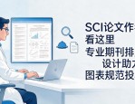 SCI论文作者看这里 专业期刊排版设计助力图表规范投稿