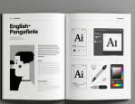 英文画册排版设计秘籍，打造清晰简洁又专业的英文画册