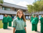 博爱学校校服设计独具匠心，融合传统与现代元素