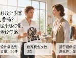 文化衫设计图案能免费吗？达到这个起订量，设计师给你画