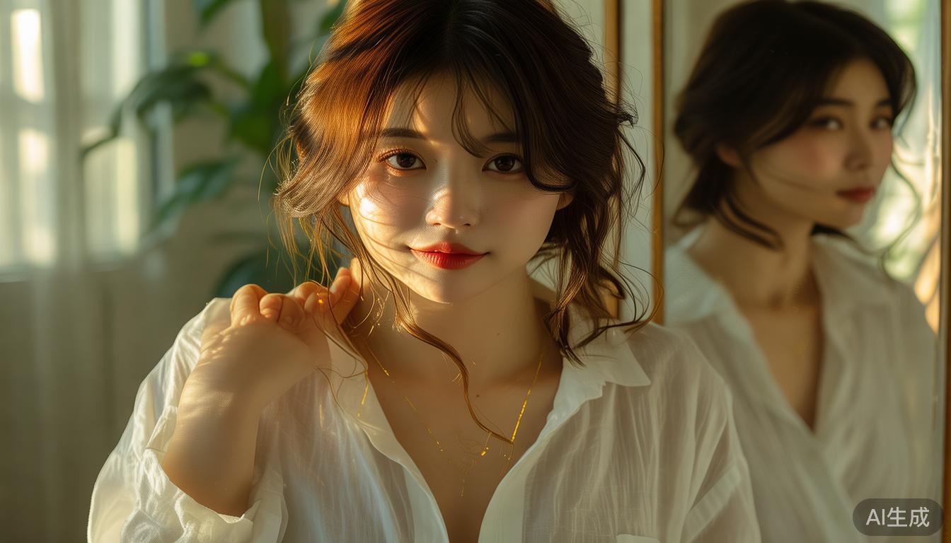 法式锁骨烫_t桖创意设计图案美发_慵懒微卷锁骨发