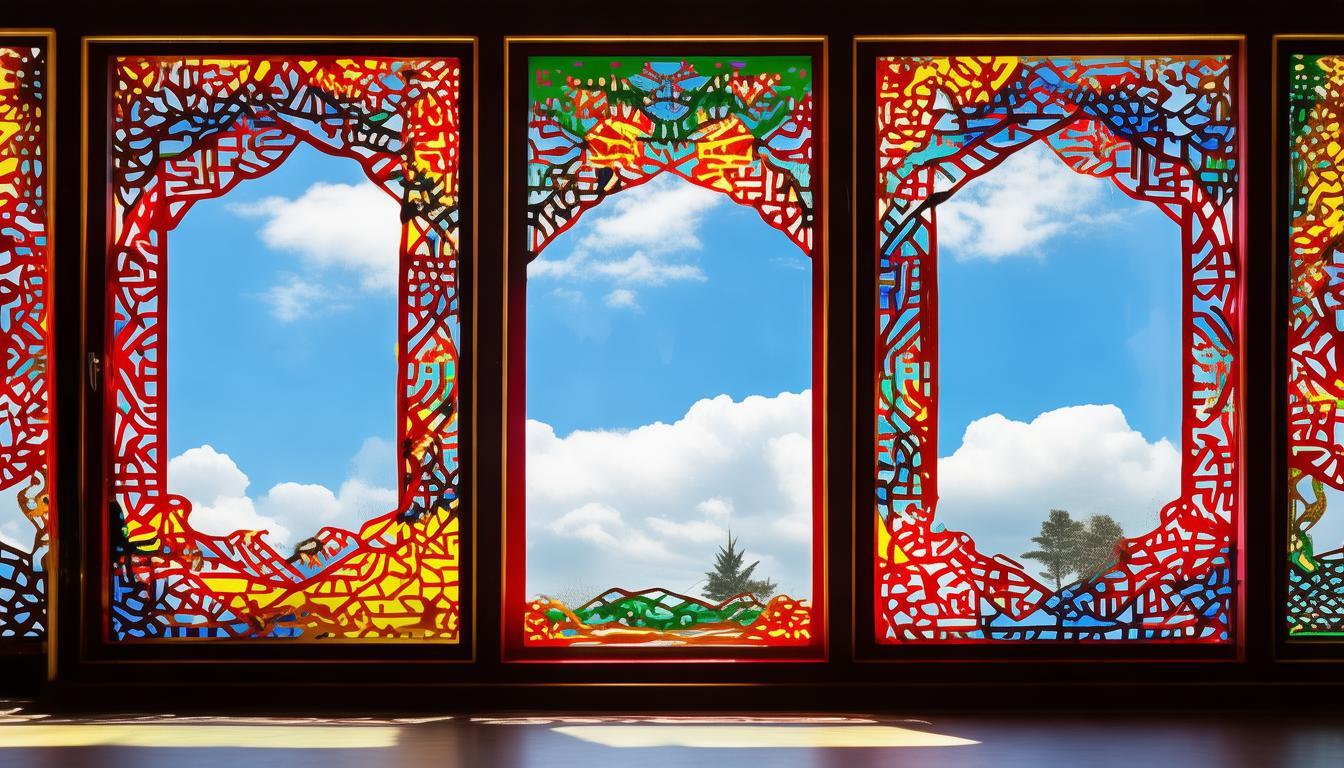  二年级剪窗花教程 _初学者纹样设计图案_