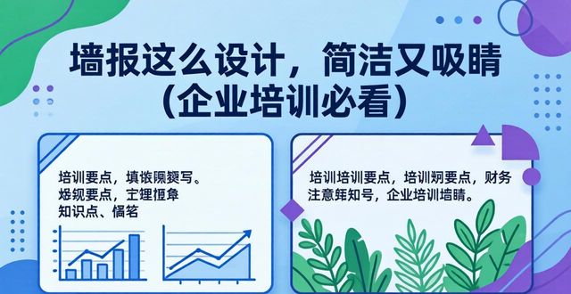 墙报设计图案大全简洁_现代简约风格企业培训板报设计_企业培训板报设计图案