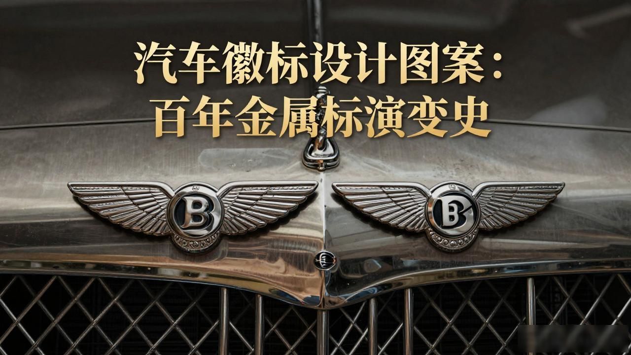 汽车徽标设计图案大全_奔驰星徽历史价值_金属徽章背后的故事