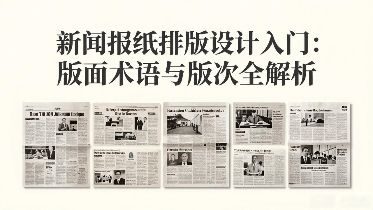 报纸版面术语_新闻报纸排版设计_版次报头位置