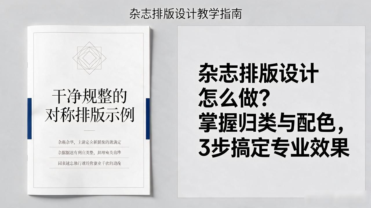 杂志排版设计方法_色彩搭配技巧_杂志排版设计