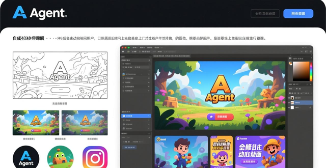 星流Agent 生成 AI设计流程 AI设计工具_ps排版设计