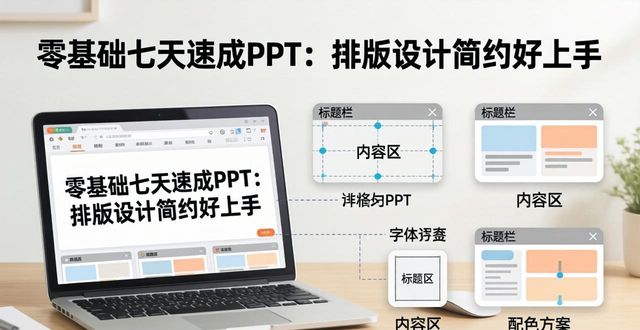 职场PPT制作_七天速成PPT教程_ppt排版设计 简约