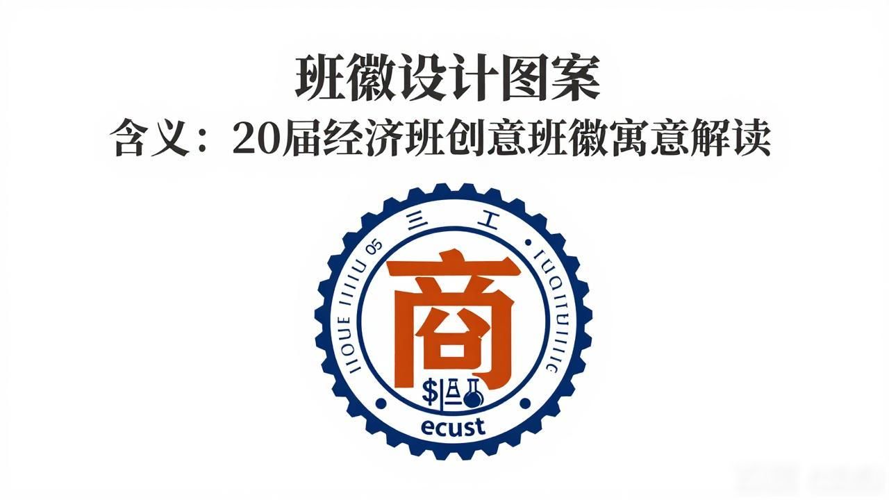 班徽设计图案大全 含义_班徽设计 经济类 班级文化