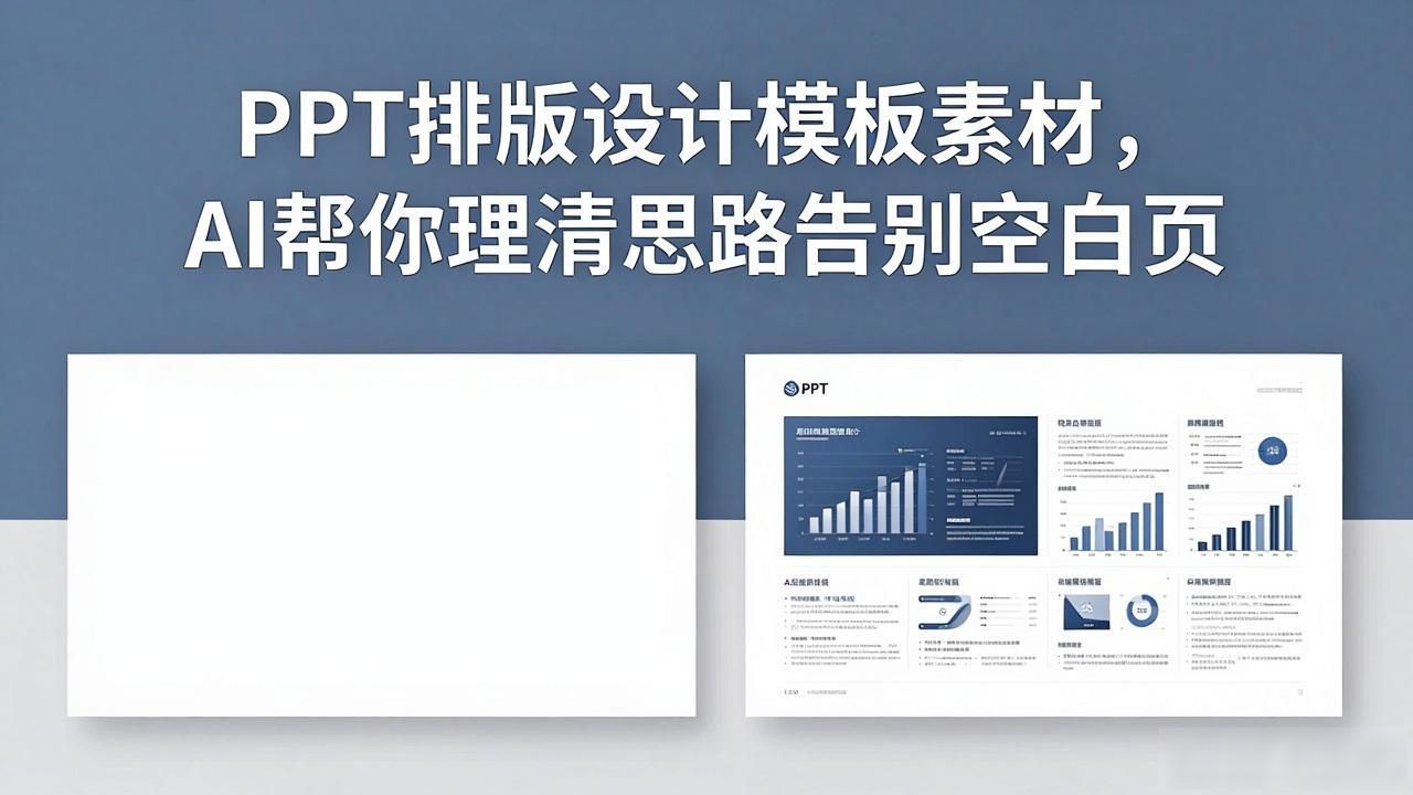 排版设计模板素材_AI协助梳理内容_制作PPT思路