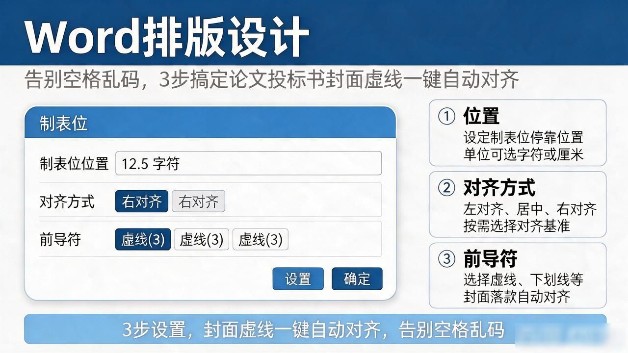 word排版设计_Word封面一键排版_WPS封面虚线排版技巧