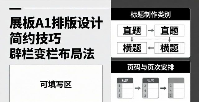 展板排版设计简约a1_报纸版面设计原则_杂志内页布局技巧