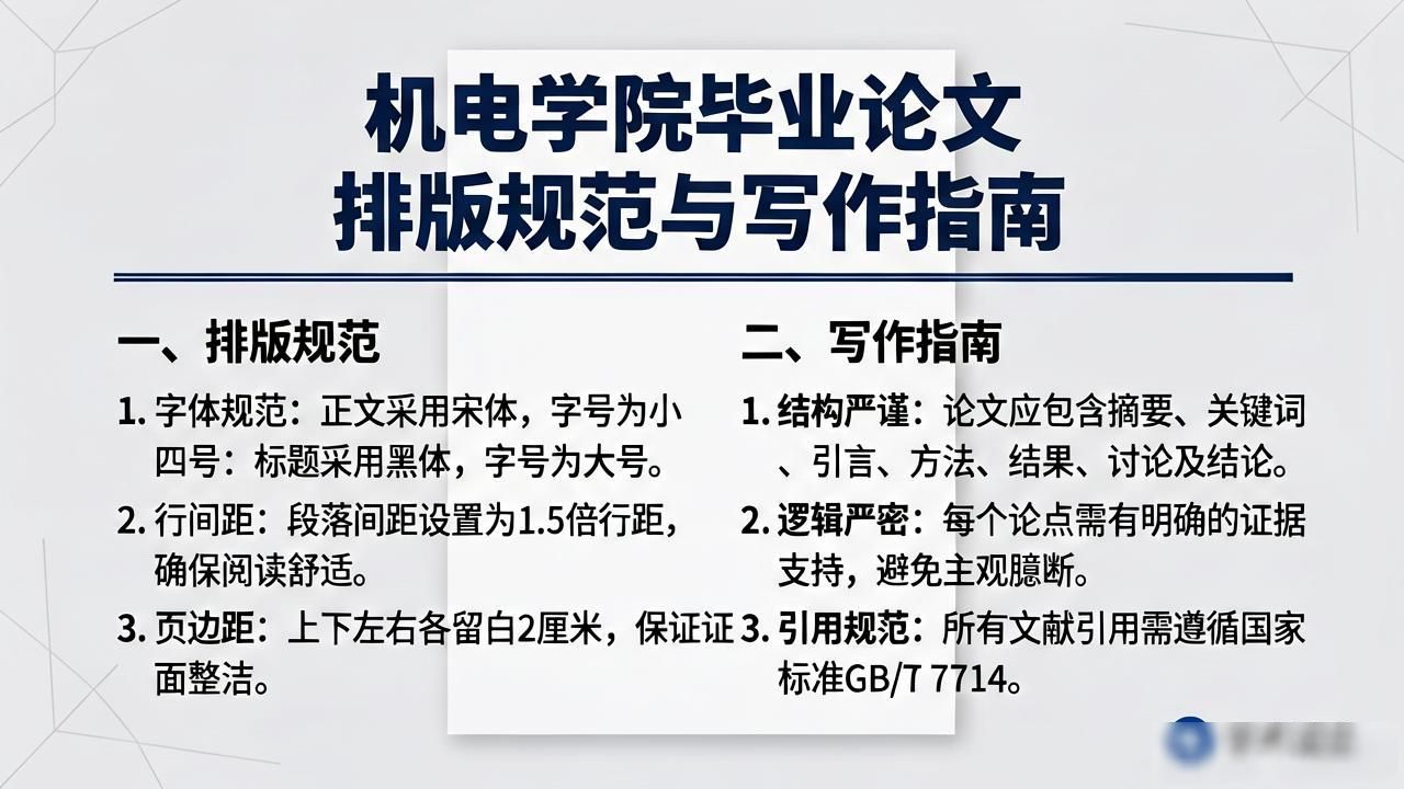 基于人工智能的西安电力机械制造公司机电学院论文排版系统研究_机电学院毕业论文 设计 写作与排版打印规范_西安电力机械制造公司机电学院论文模板定制