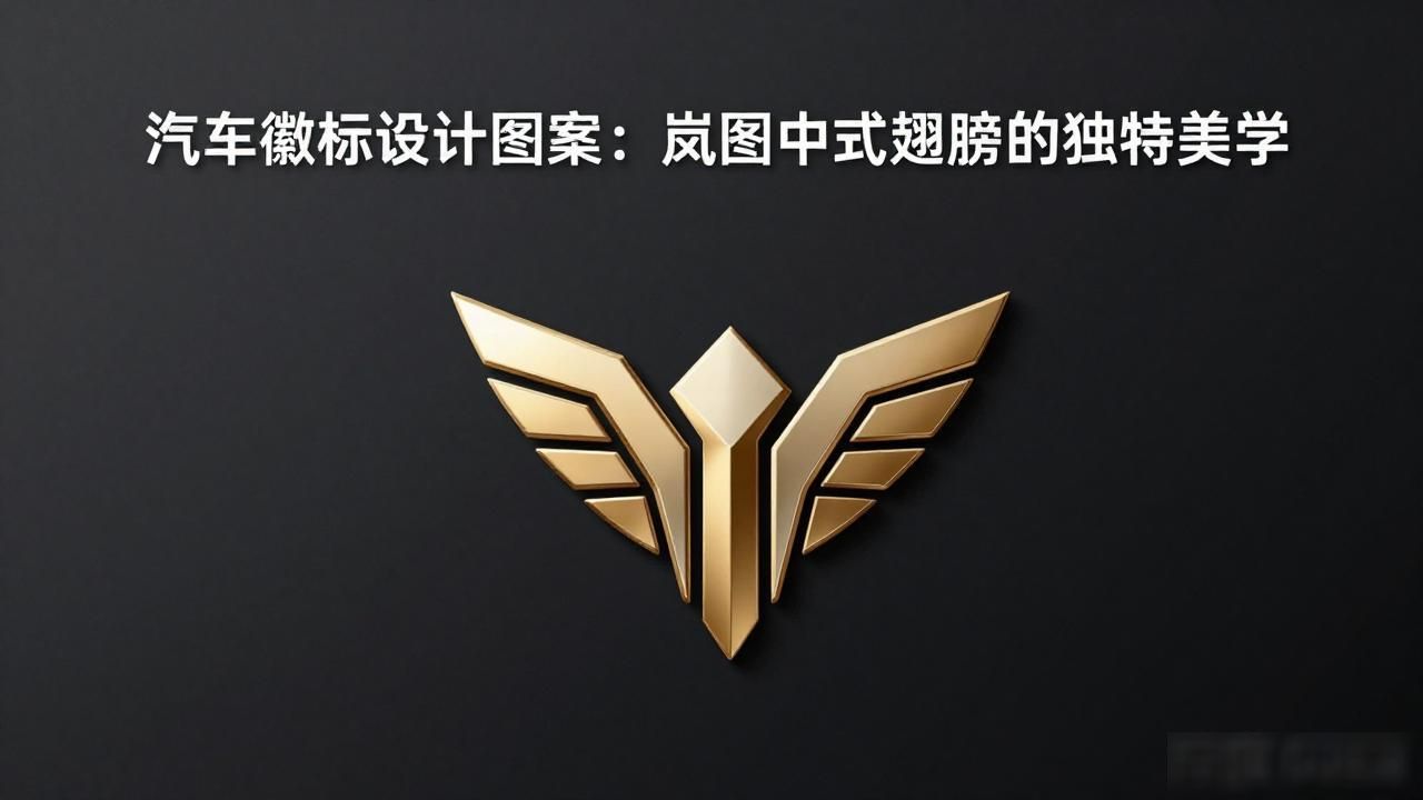 汽车品牌logo设计趋势分析_汽车徽标设计图案大全_岚图logo设计灵感鲲鹏展翅中国传统文化融合