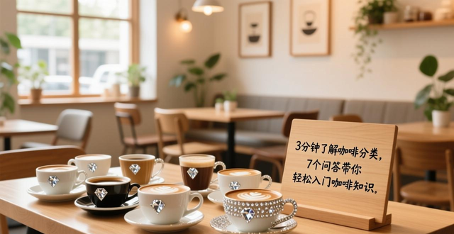 咖啡图标设计图案大全_阿拉比卡和罗布斯塔的区别_咖啡分类知识普及