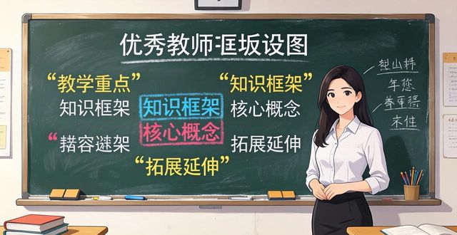 板书设计图案大全_板书设计系统重点层次_优秀教师板书设计特点