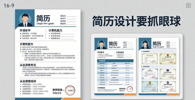 求职简历设计原则_简历设计重要性_招聘排版设计模板