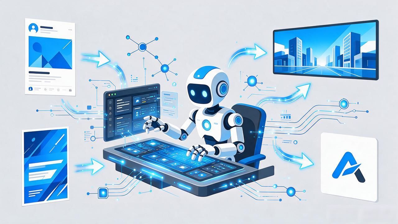 排版设计 海报_RoboNeo动作迁移功能_批量设计作图工具