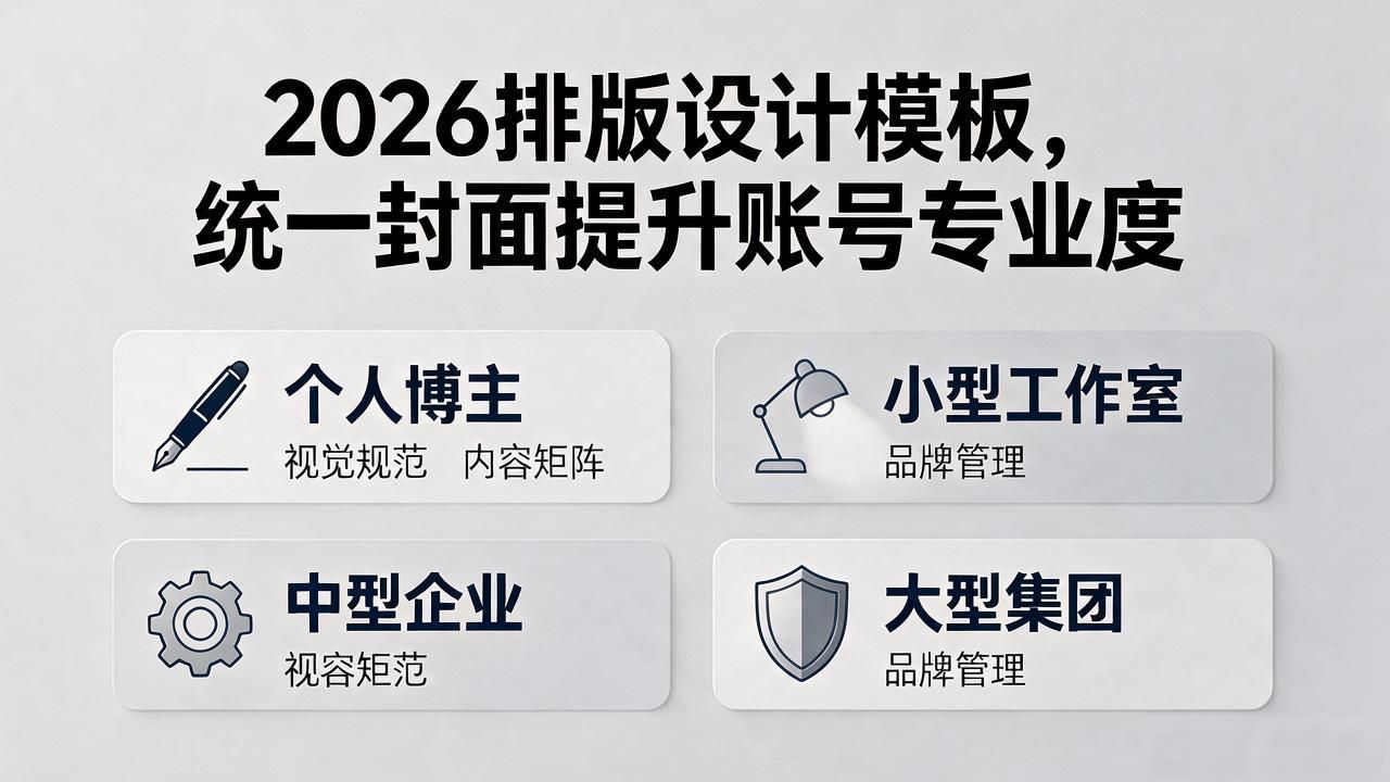 排版设计模板_短视频封面模板库_乔拓云云图设计