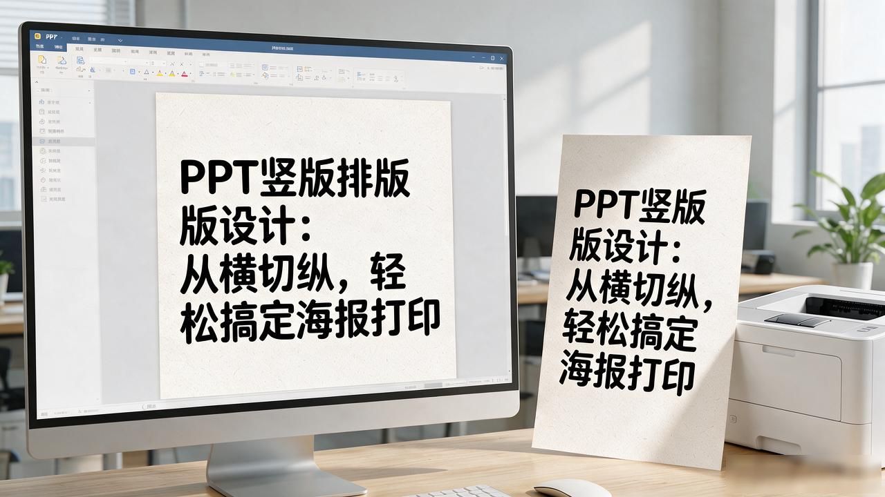 如何调整PPT为竖版打印_PPT竖版打印设置_排版设计 竖版
