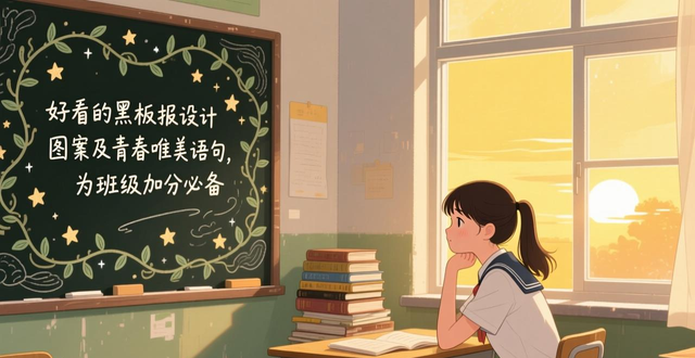 青春的唯美语句黑板报_黑板报设计图案_漂亮黑板报设计图案