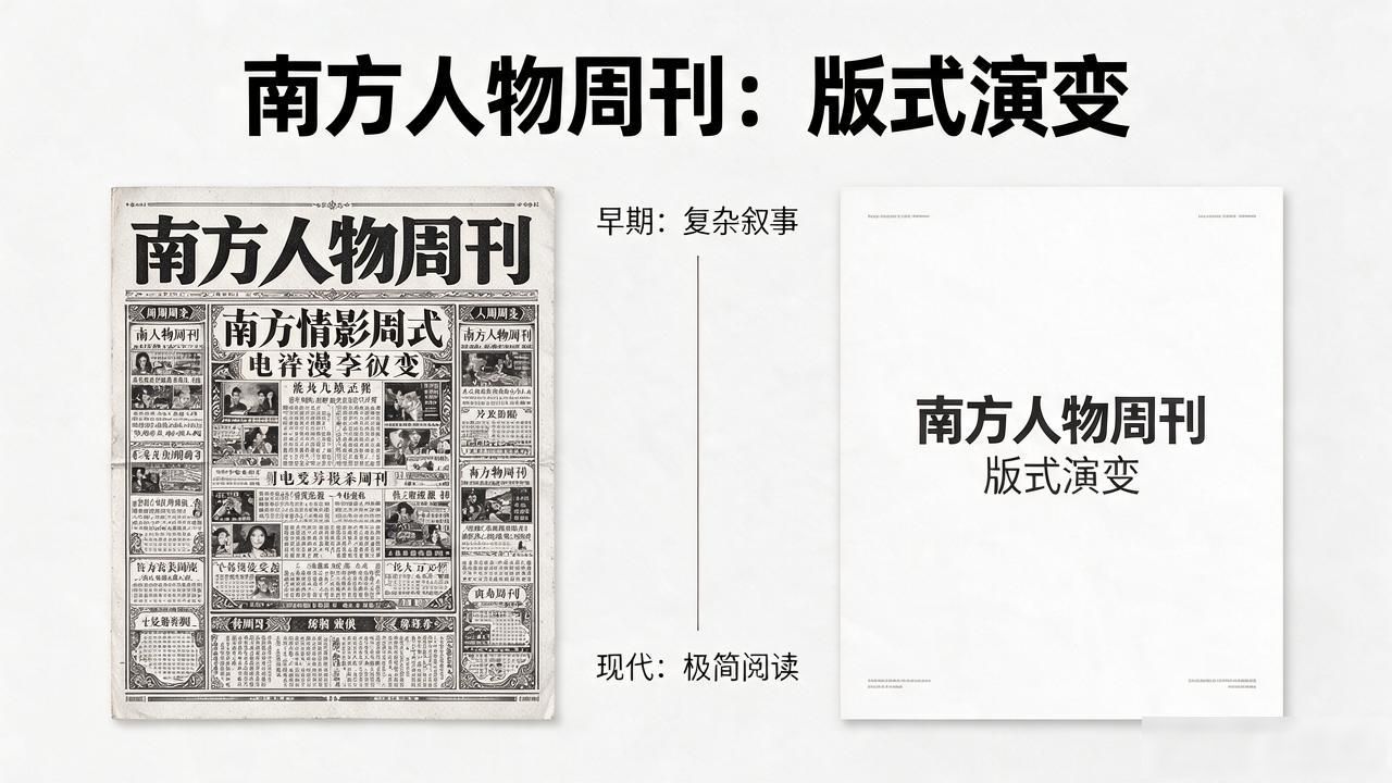 极简主义影响下的新闻类杂志易读性设计_南方人物周刊版式设计演变_南方周末报纸排版设计