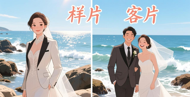 婚纱照入册排版设计_婚纱照旅拍攻略_旅拍婚纱照避坑指南