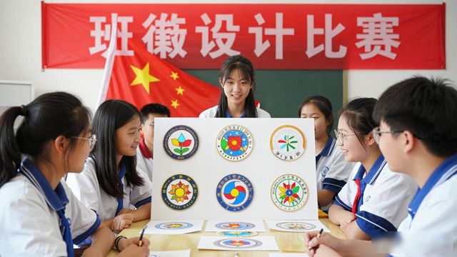 班徽设计比赛_乳山市实验初级中学_12班班旗设计图案大全