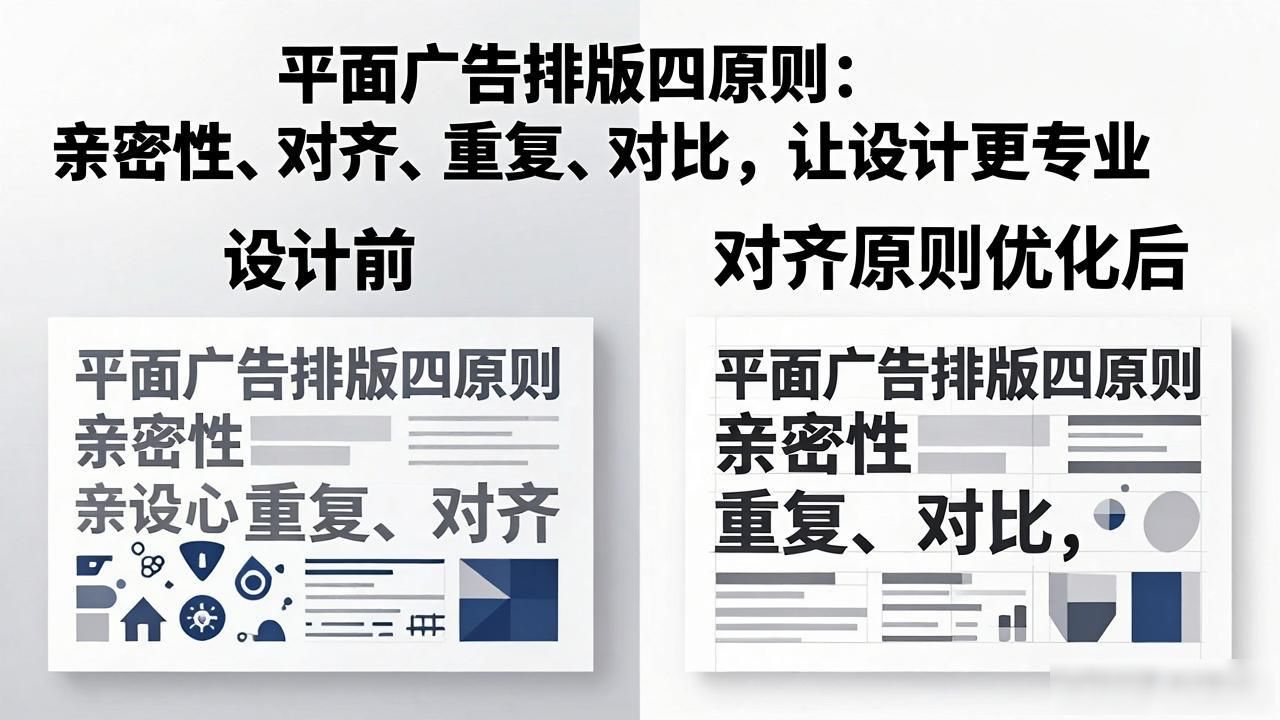 设计原型排版原则_亲密性对齐重复对比_报纸 杂志 平面广告 排版设计 原则