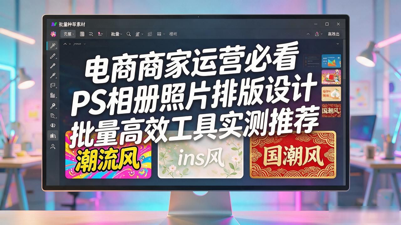批量商品图生成_ps相册照片排版设计_电商AI作图工具