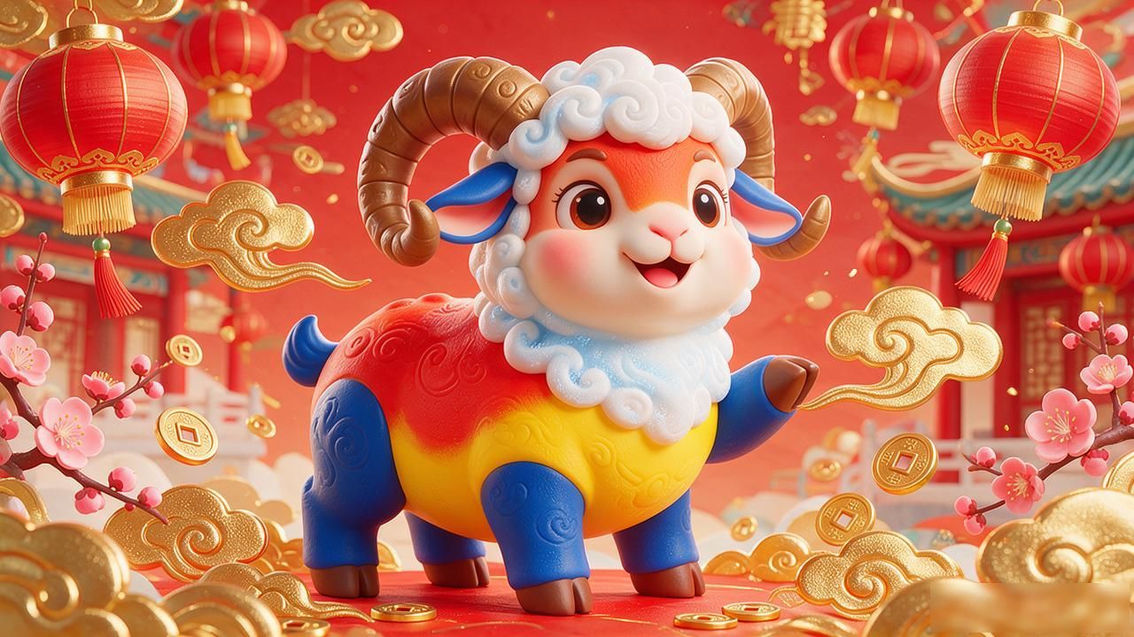 十二生肖羊吉祥物设计_羊年吉祥物设计_吉祥物设计图案及寓意