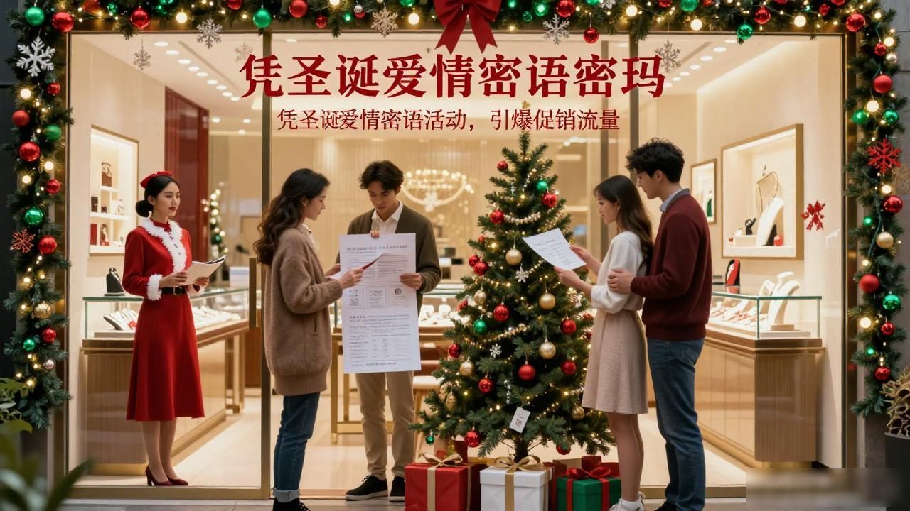 珠宝杂志排版设计_珠宝圣诞节促销活动策划_珠宝圣诞爱情通关密语