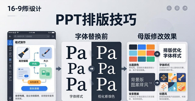PPT格式刷使用技巧_设计排版模板_PPT替换字体操作方法