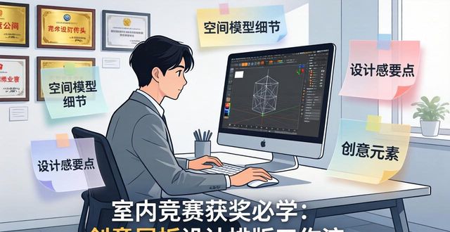 室内设计竞赛课程_创意展板设计排版_室内设计竞赛工作流