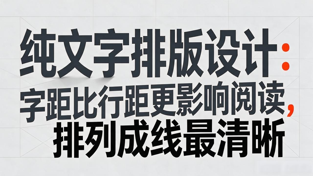 字距行距对阅读率影响_文字编排设计_纯文字排版设计