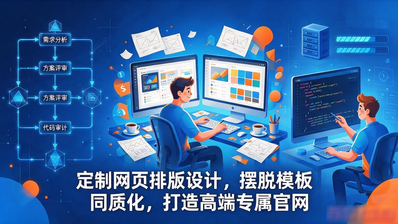 企业定制网站_高端品牌官网设计_网页排版设计