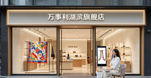 AI定制丝巾消费升级_民营经济扩大内需战略_丝巾设计图案