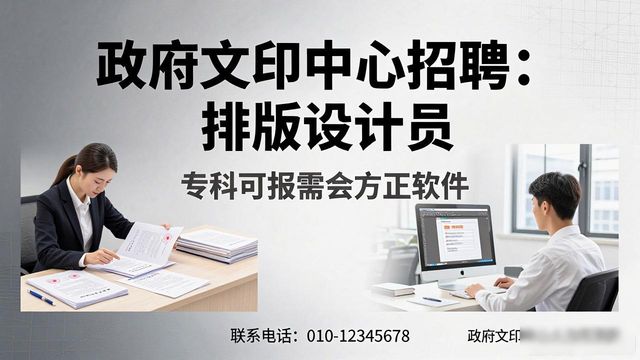 设计与排版_上海市人民政府办公厅文印中心招聘_排版设计员招聘