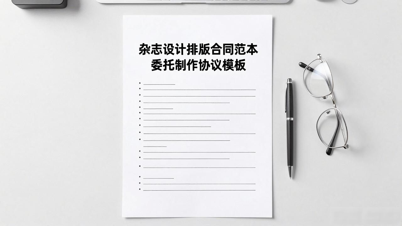 杂志设计排版合同范本_杂志设计排版服务协议_杂志设计排版