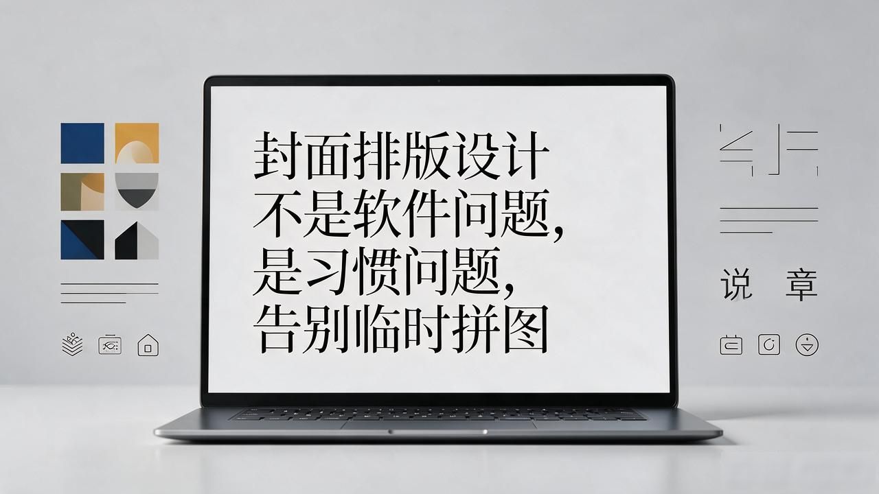 短视频封面习惯养成_中年人运营技巧_封面排版设计
