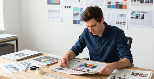 报纸美术编辑排版设计_报刊排版设计_阅读痛点