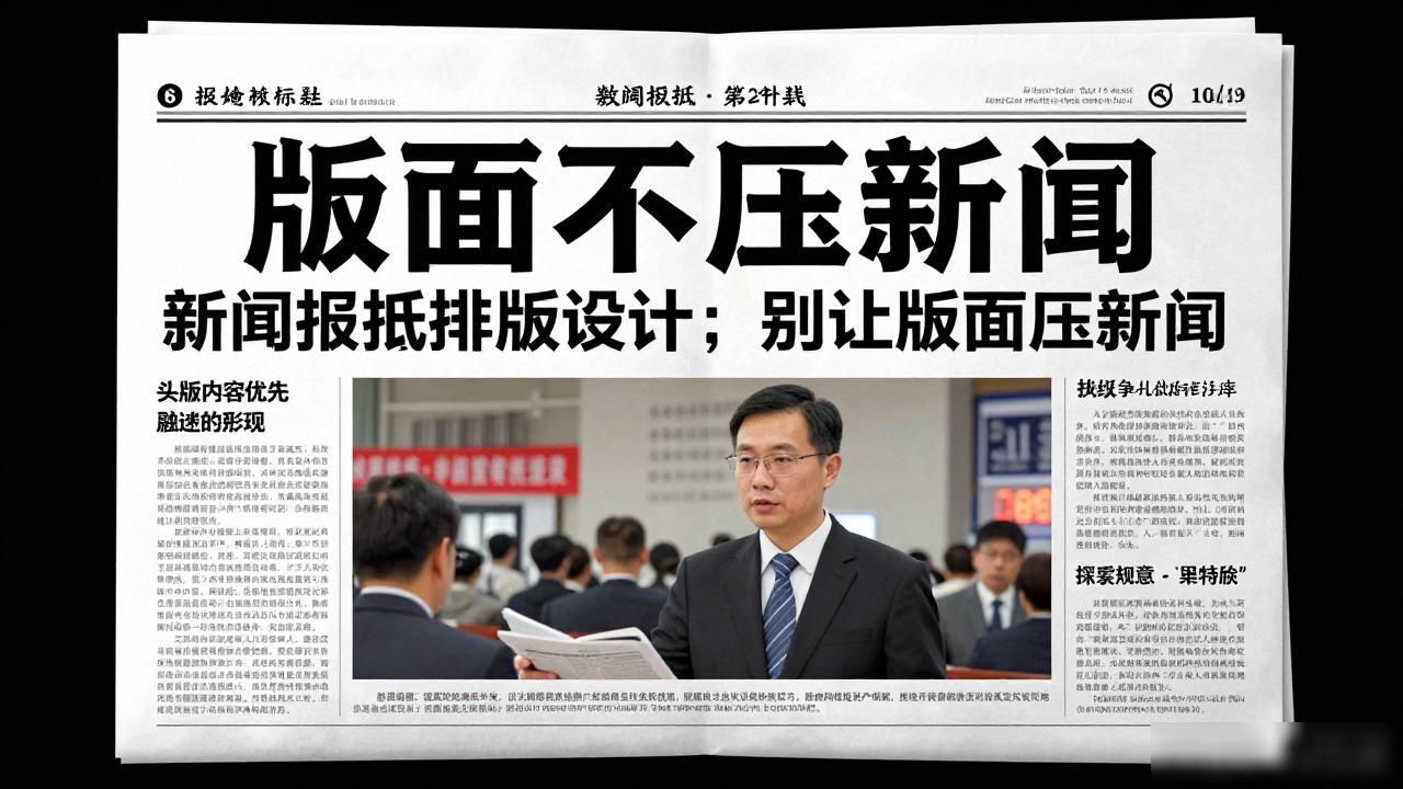 报纸版面设计技巧_如何设计报纸头版_新闻报纸排版设计