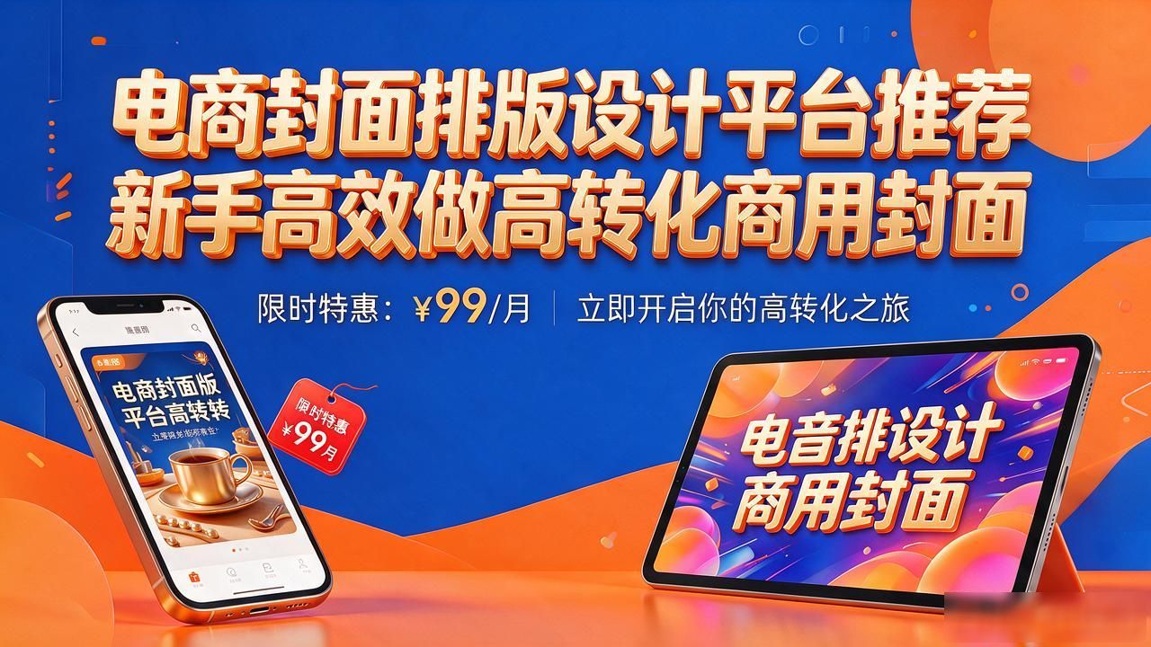 适配电商场景的靠谱平台推荐_电商主图短视频封面制作平台_封面排版设计